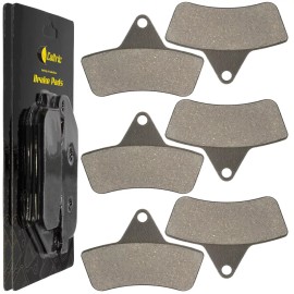 Caltric Brake Pads for Arctic Cat 250 300 400 500 2X4 4X4 Front Rear 1998-2004