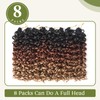 Shoobidoo Pre looped Gogo Curl Crochet Hair 18 Inch 8