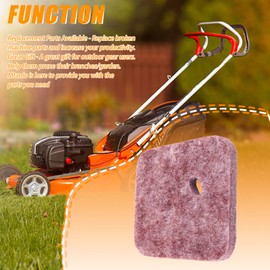 Mtanlo Air Filter for Stihl FS38 FS45 FS46 FS46C FS55 FS55 KM55 KM55C Replacement 4140 124 2800 with MS180 Petrol Filter + L7T/BPMR7A Spark Plug + Oil Hose 63 cm (2.5 x 0.5 cm) 7 in)