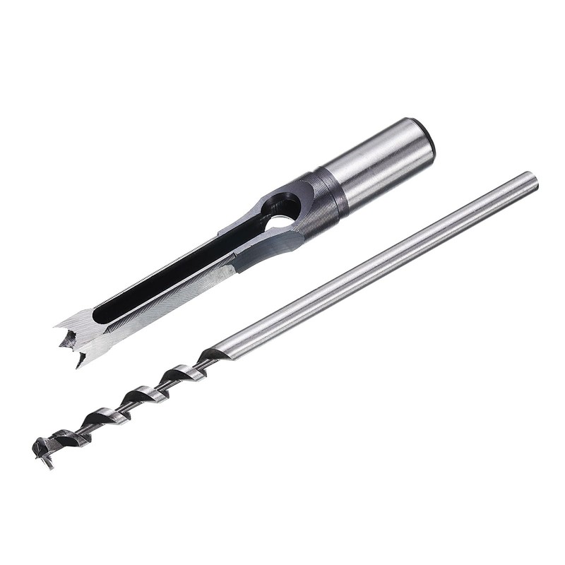 sourcing map 2pcs Square Hole Drill Bit 11mm(7/16") High Carbon