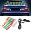 WONFAST® Sound Music Beat Activated Car Sticker Equalizer Rhythm LED Flash Light Audio Voice Rhythm Lamp (45x11cm)