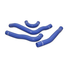 Mishimoto MMHOSE-EVO-10BL Silicone Radiator Hose Kit Compatible With Mitsubishi Lancer Evo X 2008-2015 Blue