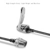 Quick Release Skewer and Front Wheel Riser Block for Bike