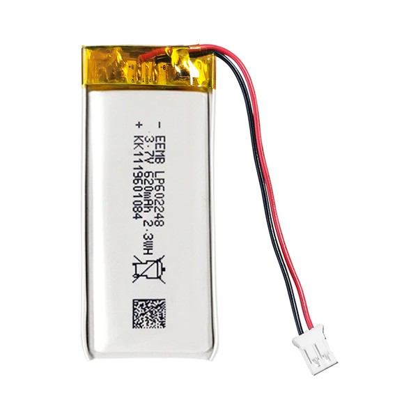 EEMB Lithium Polymer Battery 3.7V 620mAh 602248 Lipo Rechargeable Battery