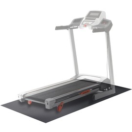 GymCope Treadmill mat, 84"x36" Exercise Equipment Mat for Hardwood Floor Carpet Protection, 6mm Thick, Exercise Bike Mat Pad for Indoor Cycles, Rowing Machine, Elliptical