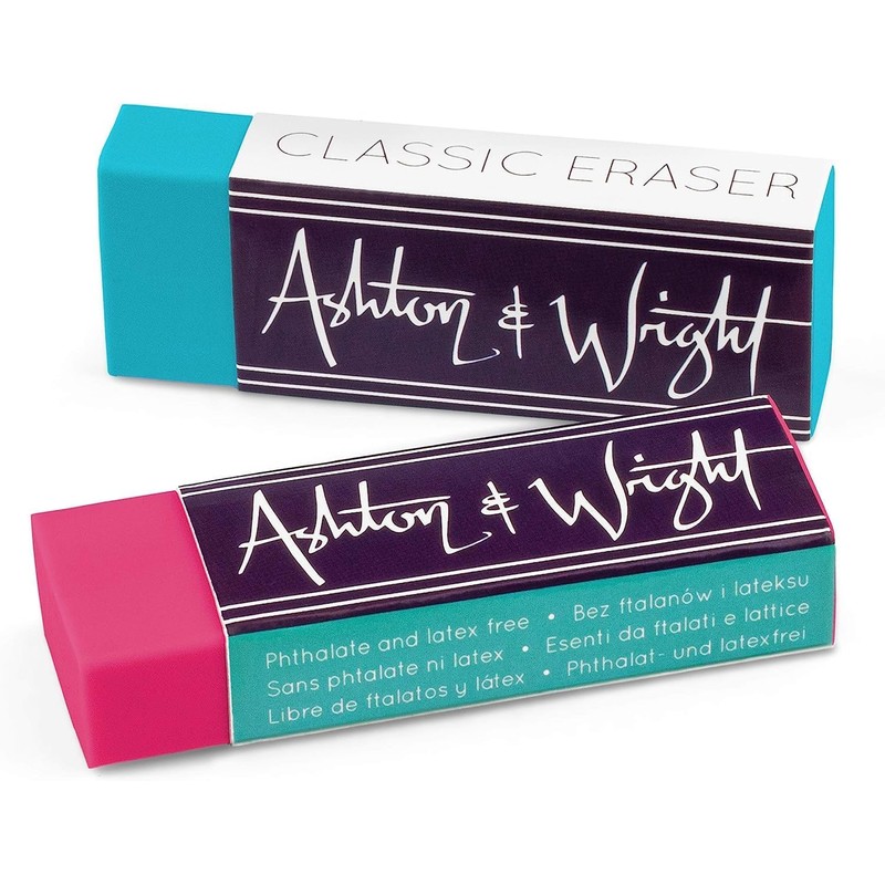 Ashton and Wright - Classic Eraser - Latex Free Plastic