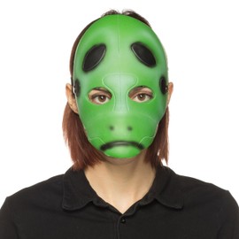 HMS Supersoft Alien Mask, Green, one Size