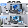 Under Desk and Wall Mount Holder for Thunderbolt 4 Dock/Thunderbolt