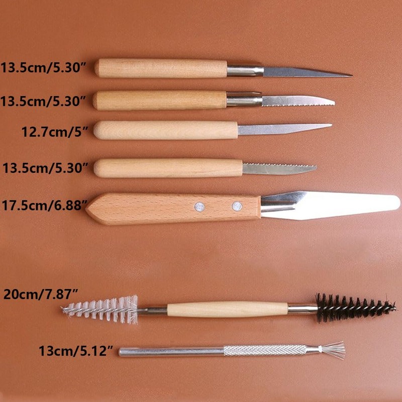 42-Piece Polymer Clay Tool Set, Clay Modelling Tools, Tools for