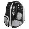 Mochila Back Pack Transportadora De Mascota Pequeña Gravita Color Negro 135786