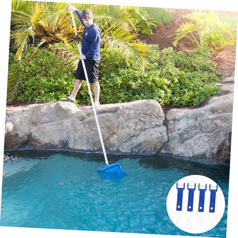 Kisangel Abs Material Pool Cleaning Fixtures 4 Handles with 12