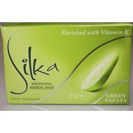 Silka Green Papaya & Herbal Soap 1 X 135G by SILKA