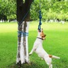 Petbobi Spring Pole Dog Rope Toy with 16ft Durable Rope,