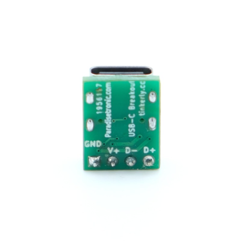 Paradisetronic.com USB-C Mini Breakout Board, e.g. for the power supply