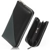 GROOVE GEAR ggs-1043 Genuine Leather Switching Wallet, Men's, Bi-Color, Long