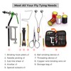 Fly Tying Tools Kit with Fly Tying Threader Needle Whip