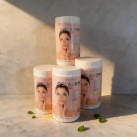 10 Pomos De Colágeno Natural Y 2 Cremas De Con Envío Gratis