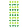 Okoyama Shokai HR792 Clover Stickers with Glitter 4 Rows