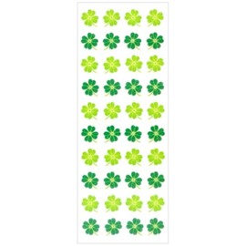 Okoyama Shokai HR792 Clover Stickers with Glitter 4 Rows