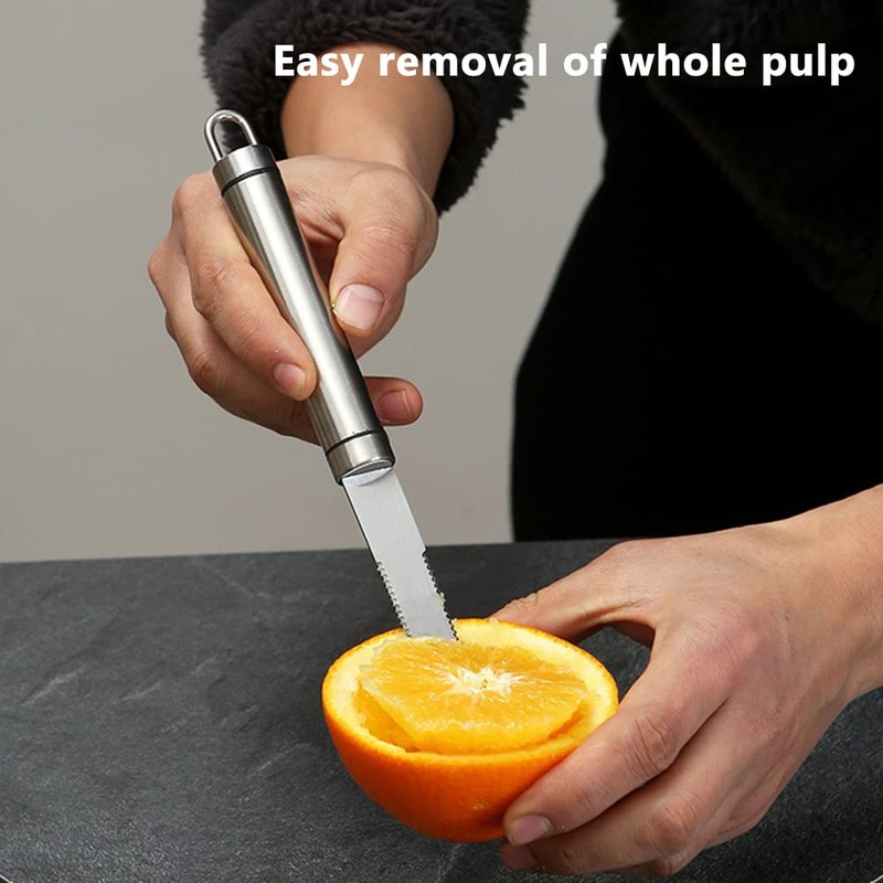 Stainless Steel Grapefruit Slicer, Orange Citrus Peeler, Household Fruit Grapefruit