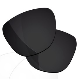 RockShell Polarized Lenses Replacement for Oakley Fringe OO9124 Sunglasses - Jet Black