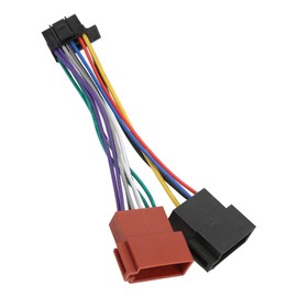 Acouto Reemplazo del Conector del Arnés de Cableado de Radio ISO para Nuevo Adaptador de Arnés de Cable Estéreo de Radio Conector de Arnés de Cableado ISO