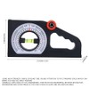 Engineering Slope Inclinometer,Angle Finder,Mini Inclinometer Measurement Tool,Protractor Level Meter,Clinometer Slope