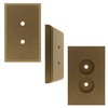 MDF Rectangle Switch Mount Pattress 2Gang