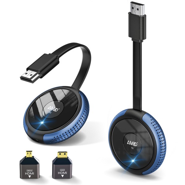 AIMIBO HDMI Wireless 4K, 5.8G Wireless TV Transmitter and Receiver,