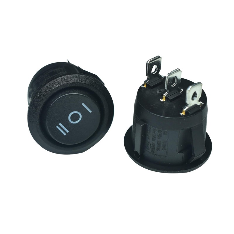 SPDT 3 Pins 3 Position ON/Off/ON Rocker Toggle Switch,3 Way