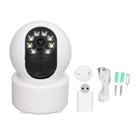 Security Camera Home Wireless WiFi 3MP HD Monitor with Full Color Night Viewing 2 Way Audio Siren Alarm