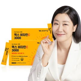 Vitamin Village Max Vitamin C 3000 powder, 90 packets for 3 months, 2 units / 비타민마을 맥스 비타민C 3000 분말 3개월분 90포, 2개