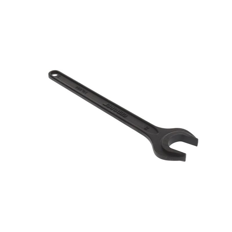 GEDORE Single Open-Ended Spanner 36 mm with Hanging Hole, Vanadium