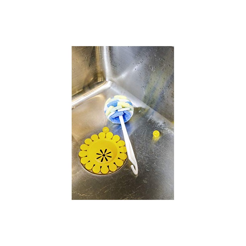 COMPAC HOME Sink Daisy Scented Kitchen Sink Strainer infuses &