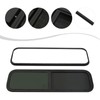 RibasuBB Horizontal RV Window, 42” W X 12” H Tinted