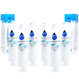 6-Pack Replacement for General Electric PFSS5NJWASS Refrigerator Water Filter - Compatible with General Electric GSWF Fridge Water Filter Cartridge