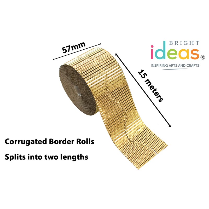 Bright Ideas BI8200 Corrugated Cardboard Roll for School Stand-Up 10