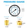 ERGAOBOY 0-4 Bar (0-60 Psi) 2" Dial Face 1/4" BSP
