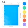 File Dividers Folder Dividers 12 Part, 3 Pack Plastic Binder