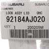 Subaru OEM 2009-2014 Over Head Console Box Lock Forester Compatible