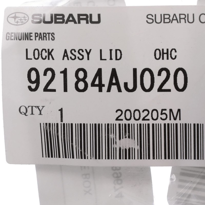 Subaru OEM 2009-2014 Over Head Console Box Lock Forester Compatible