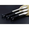 HINMAY 3 Pack Kitchen Tongs with Comfort-Grip Handle Heavy Duty