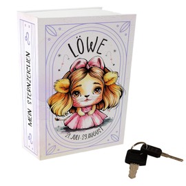 My Zodiac Sign Booksafe - Lion Secret Hiding Place for Astrologers and Lion Fans