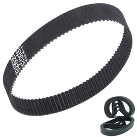 Generic GT2 Timing Belt, 6mm Closed Loop Rubber Belt, Length 260mm, Width 6mm, Pitch 2mm, 2GT Synchronous Belts 3D Printer Belt, Black Loop Drive Belt 10pcs (260MM)