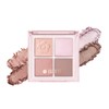 Rich color eye shadow, moist texture, plenty of transparency, gradation