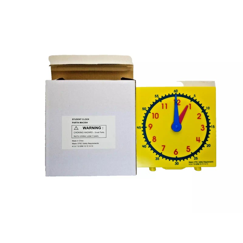 Learning Resources Mini Clock 5” Learning Teaching Homeschool Judy Time