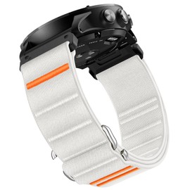 Suitisbest Sport Straps Compatible with Garmin Watch - 26mm Quick Fit Stretchy Nylon Sport Loop Strap with S-Hook for Garmin Fenix 7X/7X Pro/6X Pro Tactix Delta/Descent/Epix