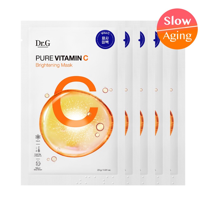 Dr.G Pure Vitamin C Brightening Mask Sheet 5ea - Dr.G