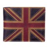 Mala Leather RFID Blocking Union Jack Wallet Brown