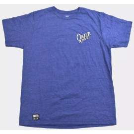 Omit Apparel Mens Indian Trade Post Icon Heather Blue Streetwear Shirt NWT Large